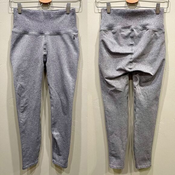 Good American Pants - Good American Seamless Leggings in Heather Gray - Size: 2/3